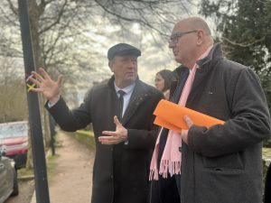 visite du Prefet sur le territoire de Noblat 2025