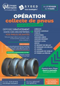 collecte de pneu SYDED