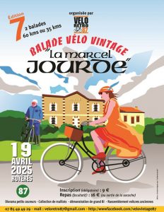 royères . ballade retro vintage cyclisme